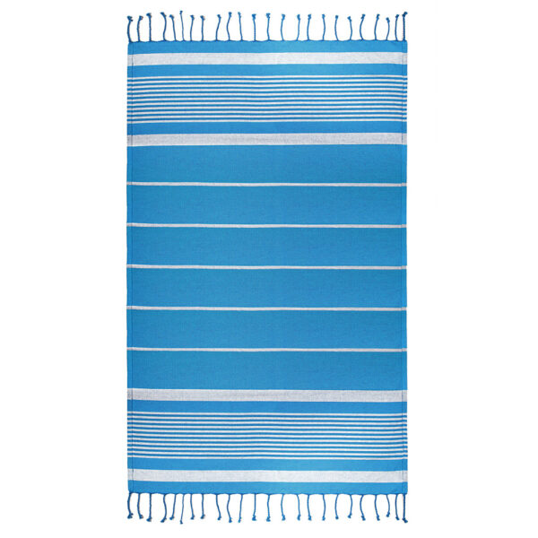 TELO DA MARE E PAREO STILE FOUTA IN COTONE RICICLATO 100% (380 GRMQ) - LPK18128 - immagine 5