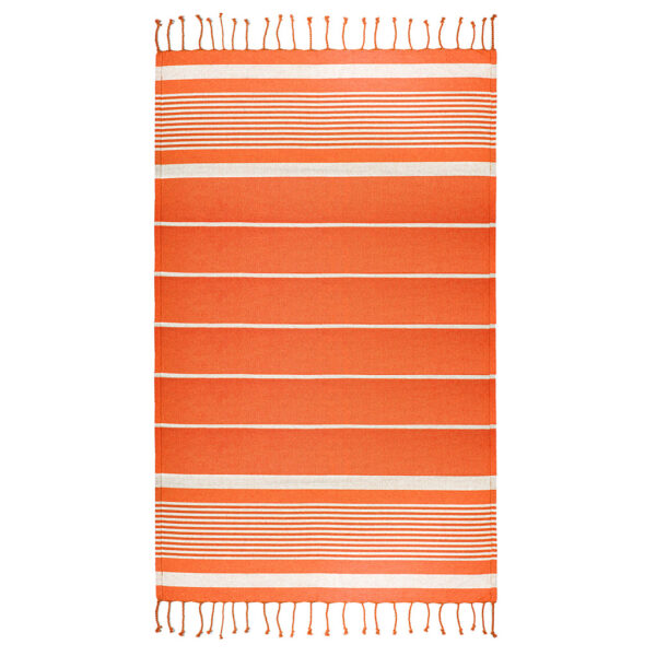 TELO DA MARE E PAREO STILE FOUTA IN COTONE RICICLATO 100% (380 GRMQ) - LPK18128 - immagine 2
