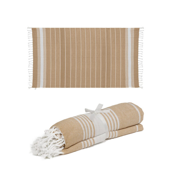 TELO  MARE STILE FOUTA IN COTONE RICICLATO 100% (170 GRMQ) - LPK18127 - immagine 4