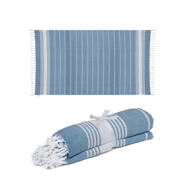 TELO  MARE STILE FOUTA IN COTONE RICICLATO 100% (170 GRMQ) - LPK18127 - immagine 7